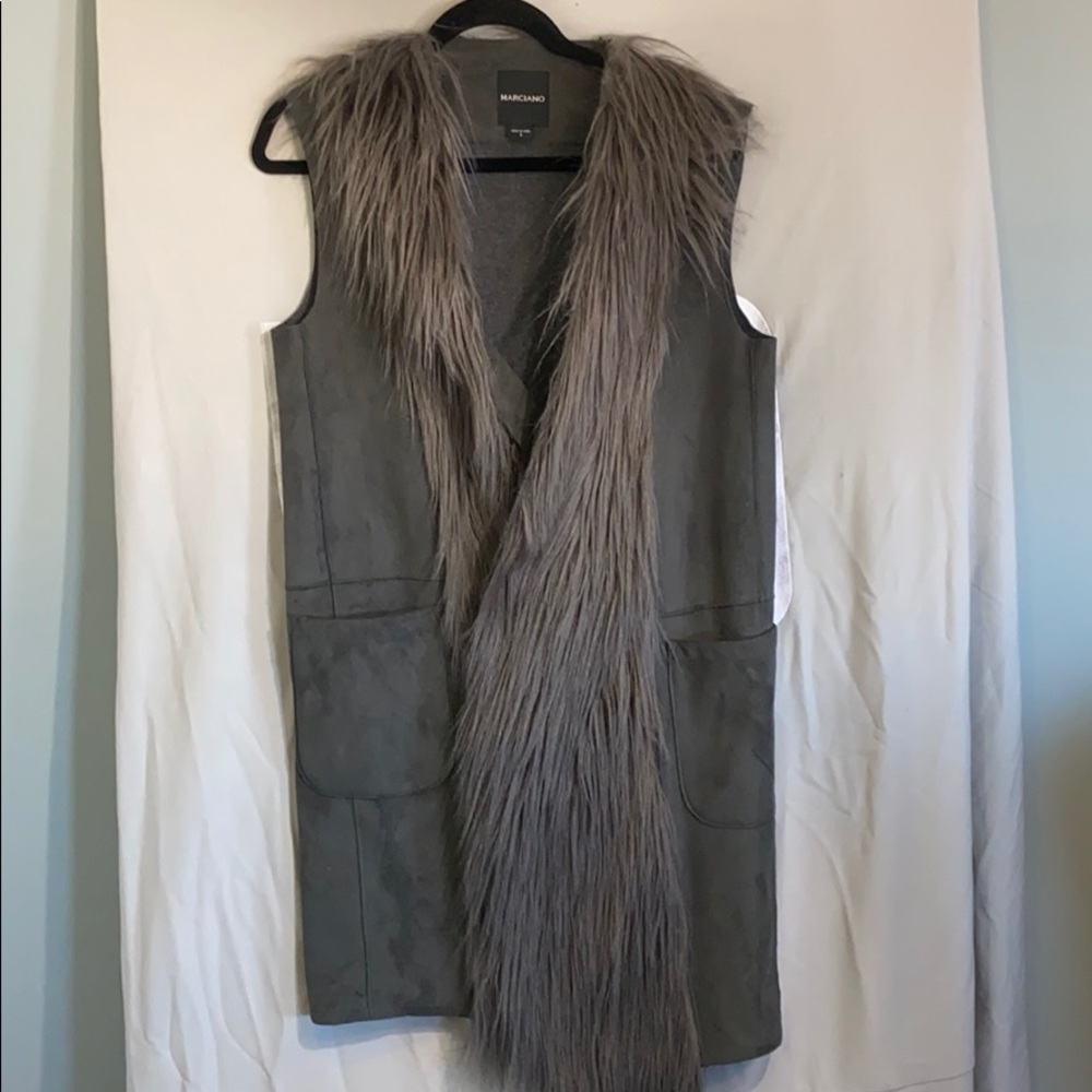 Marciano vest in a charcoal grey SZ S